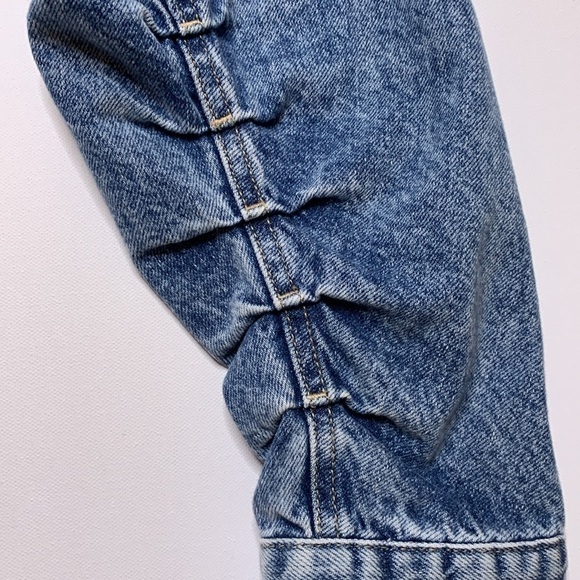 Free People Ollie Femme Trucker Cropped Denim Jacket - Picture 3 of 8